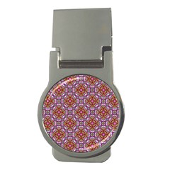 Pattern Mandala Seamless Money Clips (round) 