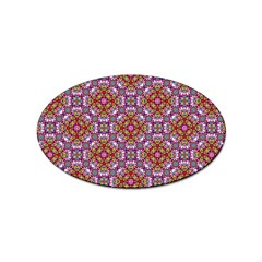 Pattern Mandala Seamless Sticker (oval) by Maspions