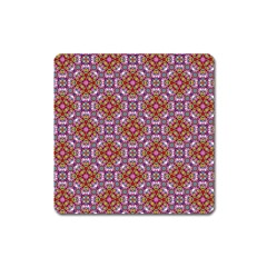 Pattern Mandala Seamless Square Magnet