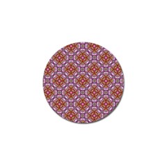 Pattern Mandala Seamless Golf Ball Marker by Maspions