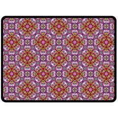 Pattern Mandala Seamless Two Sides Fleece Blanket (large)