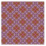 Pattern Mandala Seamless Square Satin Scarf (36  x 36 ) Front