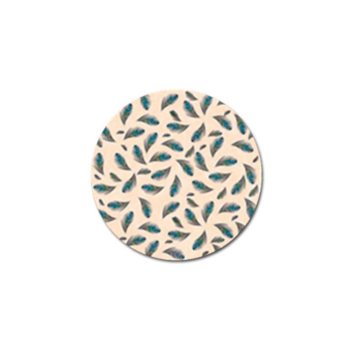 Background Palm Leaves Pattern Golf Ball Marker