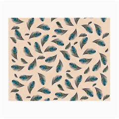 Background Palm Leaves Pattern Small Glasses Cloth (2 Sides)