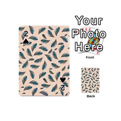 Background Palm Leaves Pattern Playing Cards 54 Designs (mini)