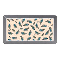 Background Palm Leaves Pattern Memory Card Reader (mini)