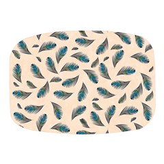 Background Palm Leaves Pattern Mini Square Pill Box by Maspions