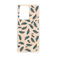 Background Palm Leaves Pattern Samsung Galaxy S20 Ultra 6 9 Inch Tpu Uv Case by Maspions