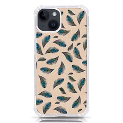 Background Palm Leaves Pattern Iphone 14 Tpu Uv Print Case