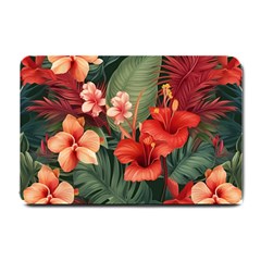 Tropical Flower Bloom Small Doormat