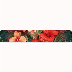 Tropical Flower Bloom Small Bar Mat