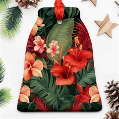 Tropical Flower Bloom Ornament (bell)