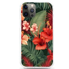 Tropical Flower Bloom Iphone 12 Pro Max Tpu Uv Print Case