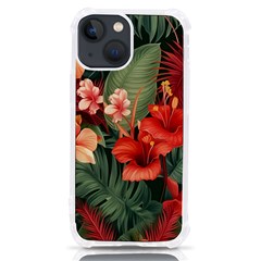 Tropical Flower Bloom Iphone 13 Mini Tpu Uv Print Case