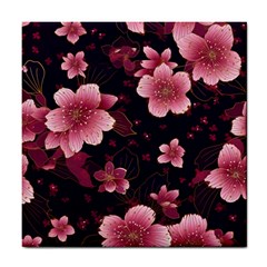 Flower Sakura Bloom Tile Coaster