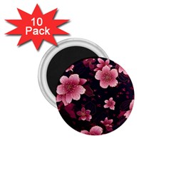 Flower Sakura Bloom 1 75  Magnets (10 Pack)  by Maspions