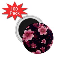 Flower Sakura Bloom 1 75  Magnets (100 Pack) 