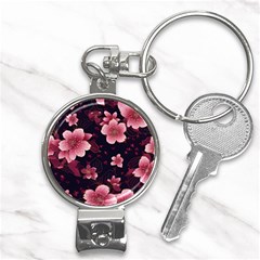 Flower Sakura Bloom Nail Clippers Key Chain by Maspions