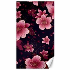 Flower Sakura Bloom Canvas 40  X 72  by Maspions