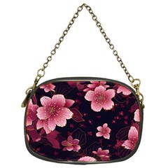 Flower Sakura Bloom Chain Purse (one Side)