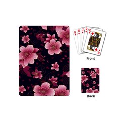 Flower Sakura Bloom Playing Cards Single Design (mini)