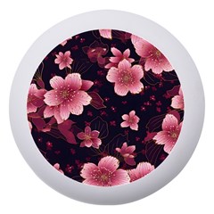 Flower Sakura Bloom Dento Box With Mirror