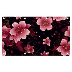 Flower Sakura Bloom Banner And Sign 7  X 4  by Maspions