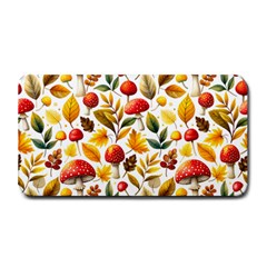 Mushroom Autumn Fall Medium Bar Mat by Maspions