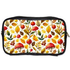 Mushroom Autumn Fall Toiletries Bag (one Side)