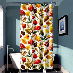 Mushroom Autumn Fall Shower Curtain 36  X 72  (stall) 