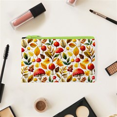 Mushroom Autumn Fall Cosmetic Bag (xs)