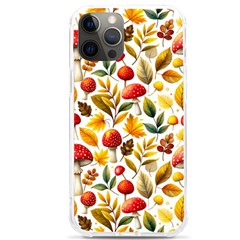 Mushroom Autumn Fall Iphone 12 Pro Max Tpu Uv Print Case