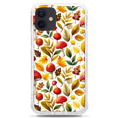 Mushroom Autumn Fall Iphone 12 Mini Tpu Uv Print Case	 by Maspions