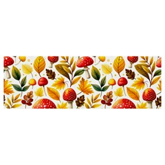 Mushroom Autumn Fall Banner And Sign 12  X 4 