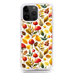 Mushroom Autumn Fall Iphone 14 Pro Max Tpu Uv Print Case