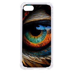 Eye Bird Feathers Vibrant Iphone Se by Hannah976