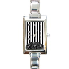 Stripes Geometric Pattern Digital Art Art Abstract Abstract Art Rectangle Italian Charm Watch by Proyonanggan