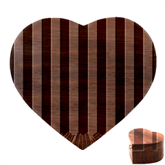 Stripes Geometric Pattern Digital Art Art Abstract Abstract Art Heart Wood Jewelry Box by Proyonanggan