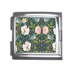 Spring Design With Watercolor Flowers Mega Link Italian Charm (18mm) by AlexandrouPrints