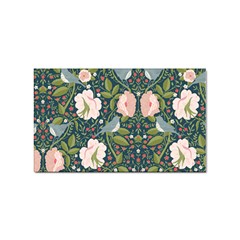 Spring Design With Watercolor Flowers Sticker Rectangular (100 Pack) by AlexandrouPrints