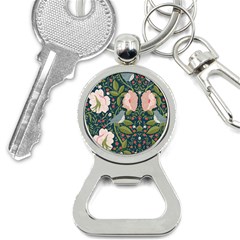 Spring Design With Watercolor Flowers Bottle Opener Key Chain