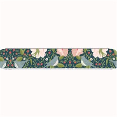 Spring Design With Watercolor Flowers Small Bar Mat