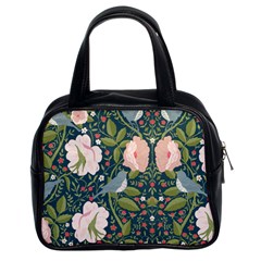 Spring Design With Watercolor Flowers Classic Handbag (two Sides) by AlexandrouPrints