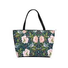 Spring Design With Watercolor Flowers Classic Shoulder Handbag by AlexandrouPrints