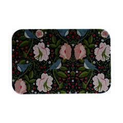 Spring Design With Watercolor Flowers Open Lid Metal Box (silver)   by AlexandrouPrints