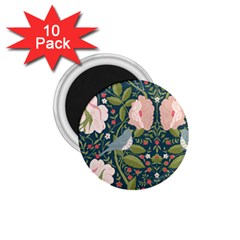 Spring Design With Watercolor Flowers 1 75  Magnets (10 Pack)  by AlexandrouPrints