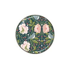 Spring Design With Watercolor Flowers Hat Clip Ball Marker by AlexandrouPrints