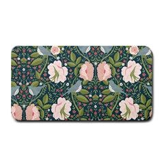 Spring Design With Watercolor Flowers Medium Bar Mat by AlexandrouPrints