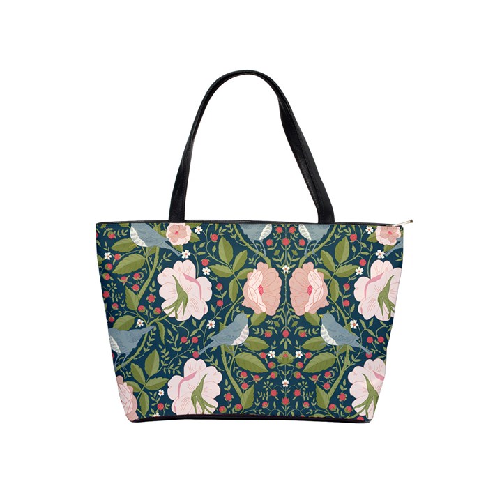 Spring Design with watercolor flowers Classic Shoulder Handbag