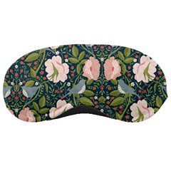 Spring Design With Watercolor Flowers Sleep Mask